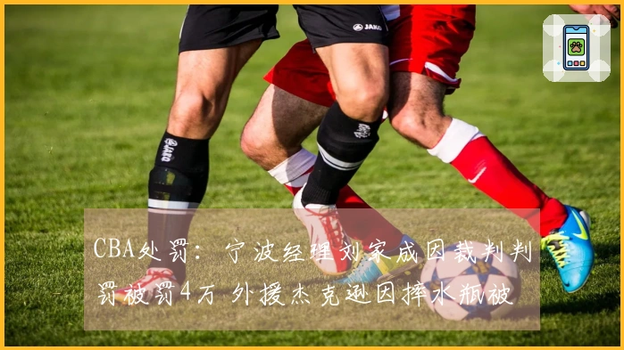 CBA处罚：宁波经理刘家成因裁判判罚被罚4万 外援杰克逊因摔水瓶被罚2万
